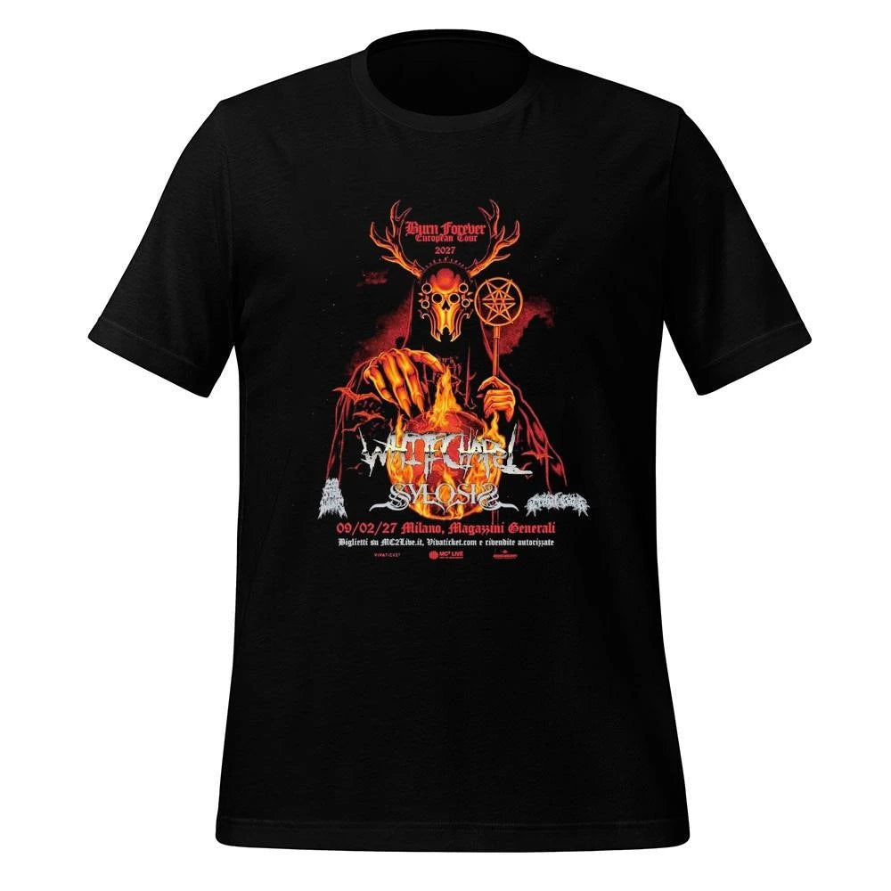 Whitechapel Burn Forever European Tour 2027 Schedule Tour Dates Shirt