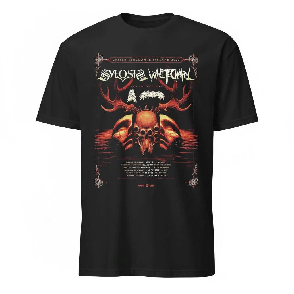 Whitechapel Burn Forever UK And Ireland Tour 2027 Schedule Tour Dates Shirt