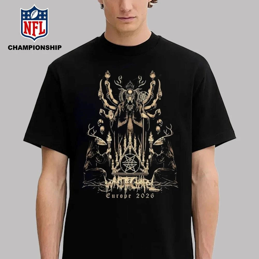 Whitechapel Europe Tour 2026 Shirt