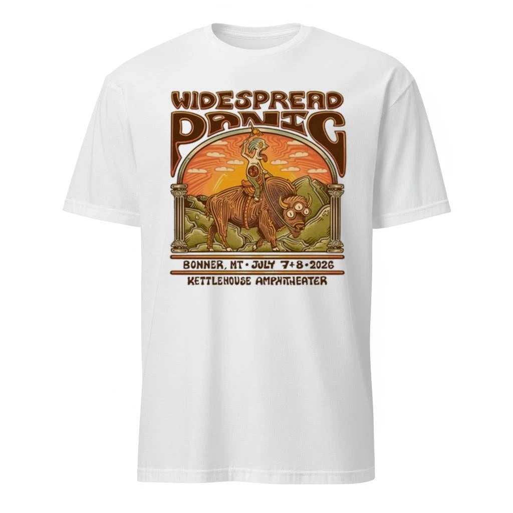 Widespread Panic Bonner MT On July 7-8 2026 Shirt