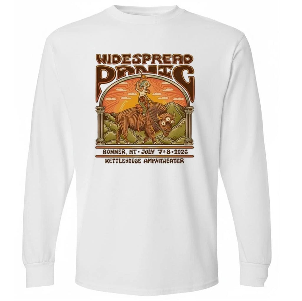 Widespread Panic Bonner MT On July 7-8 2026 Shirt