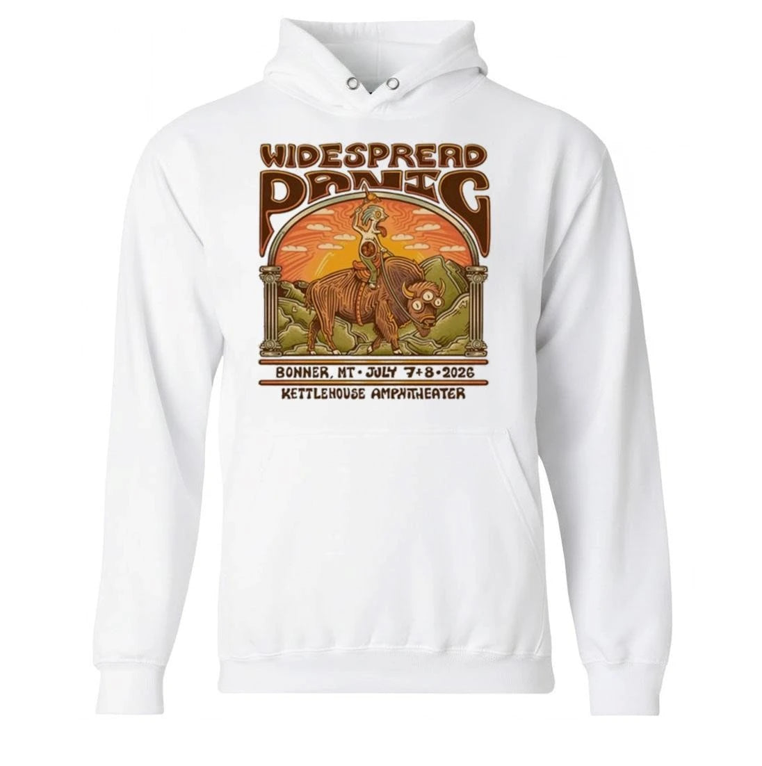 Widespread Panic Bonner MT On July 7-8 2026 Shirt