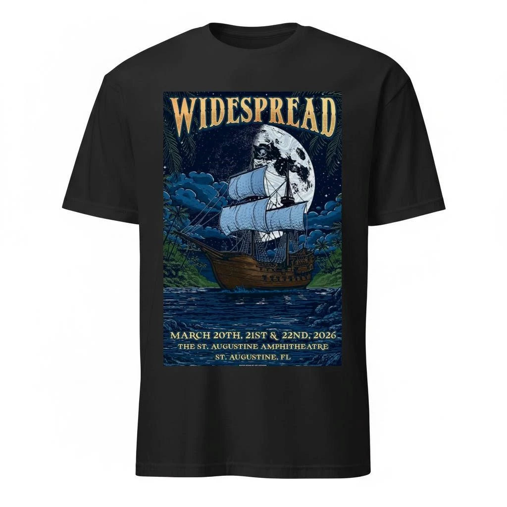 Widespread Panic Saint Augustine, FL March 20-22 2026 Saint Augustine Amphitheatre Tour Poster Shirt