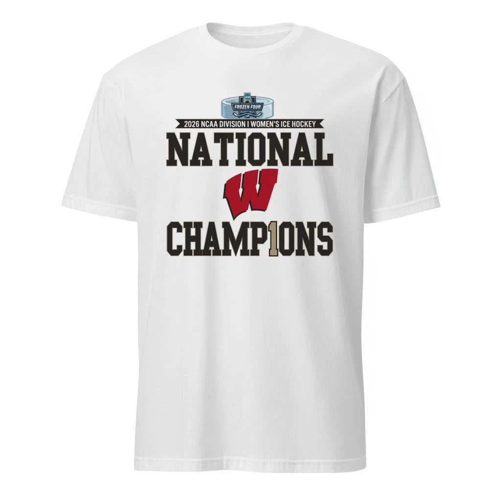 Wisconsin Badgers 2026 Women’s Hockey National Champions Shirt