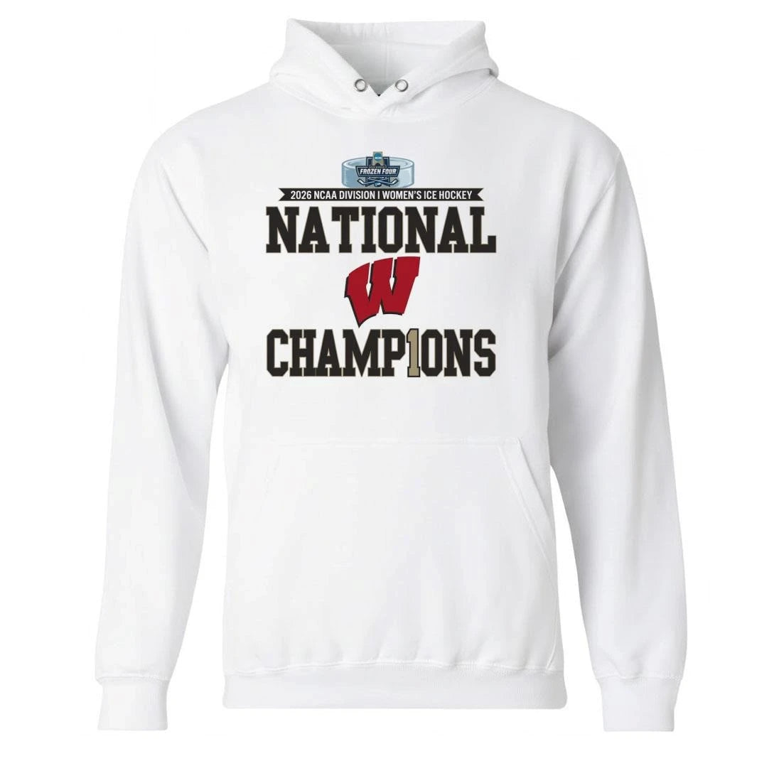 Wisconsin Badgers 2026 Women’s Hockey National Champions Shirt