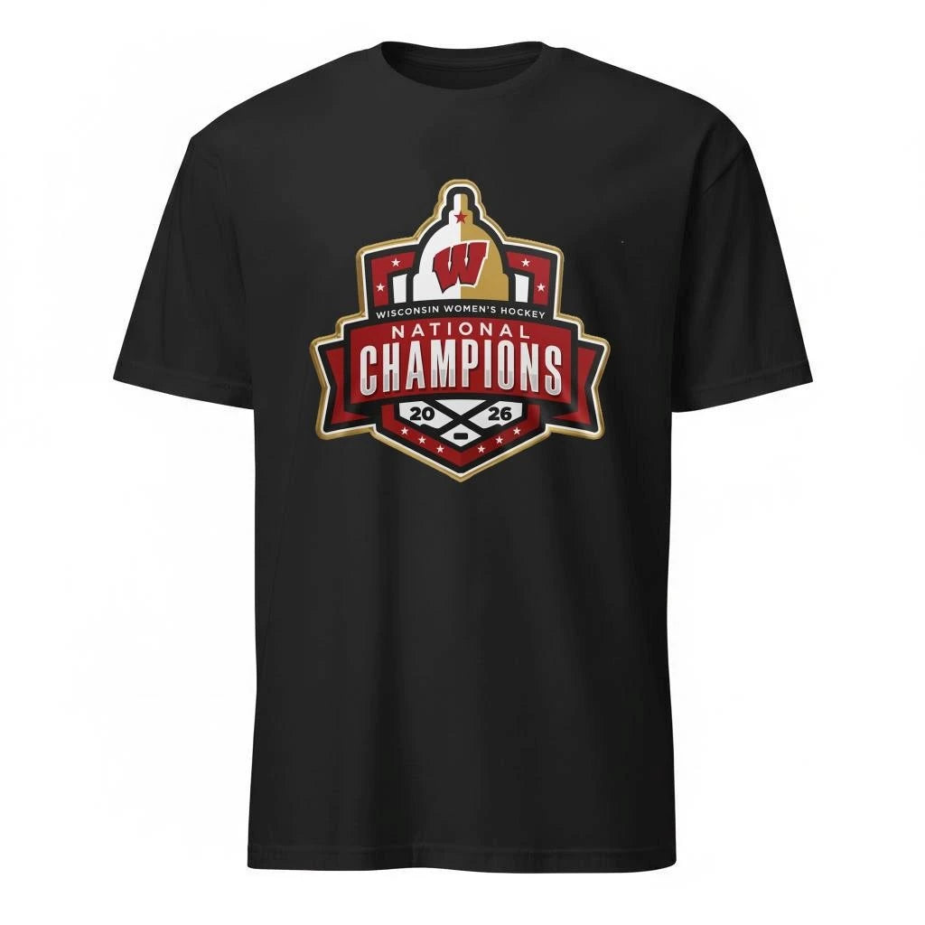 Wisconsin Badgers Ice Hockey 2026 NCAA National Champions Shirt