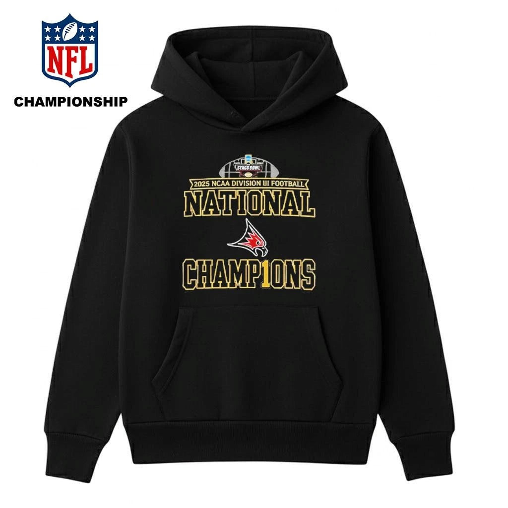Wisconsin-River Falls Falcons NCAA Division III National Champions 2025 Shirt