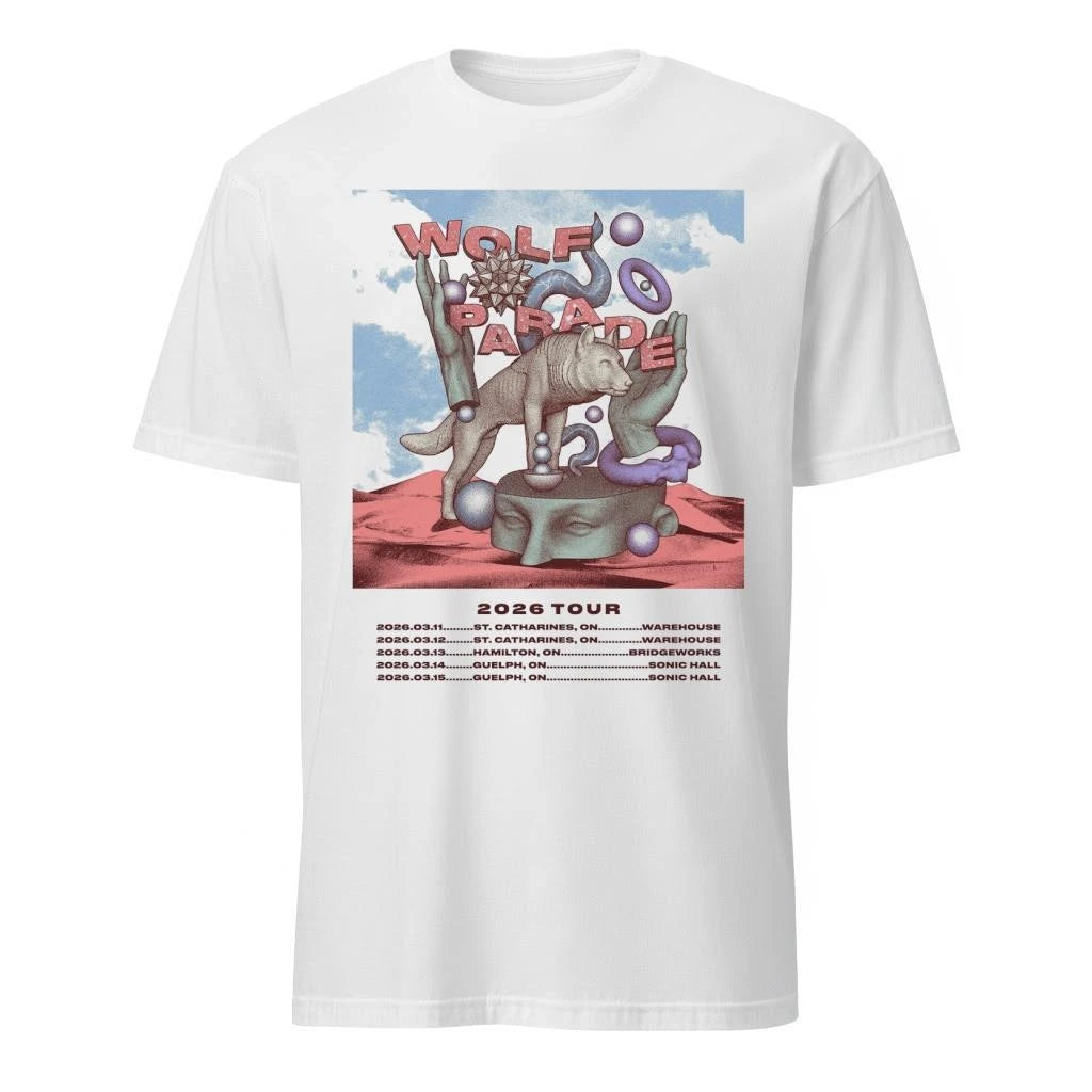 Wolf Parade 2026 Tour Poster Shirt