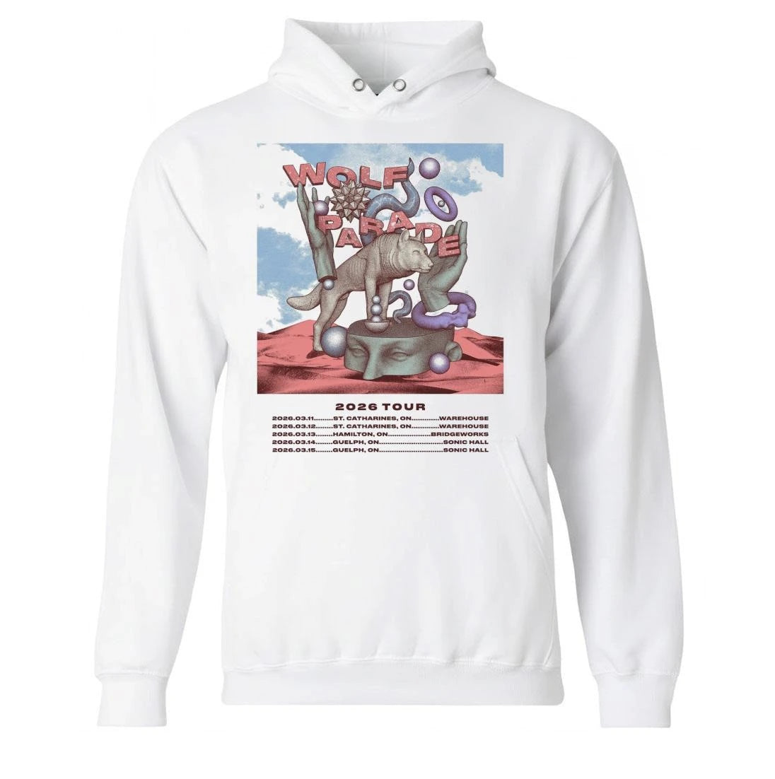 Wolf Parade 2026 Tour Poster Shirt