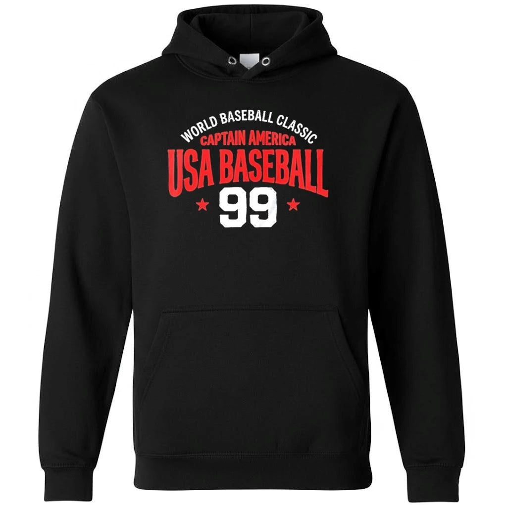 World Baseball Classic Captain America USA Baseball 99 Shirt
