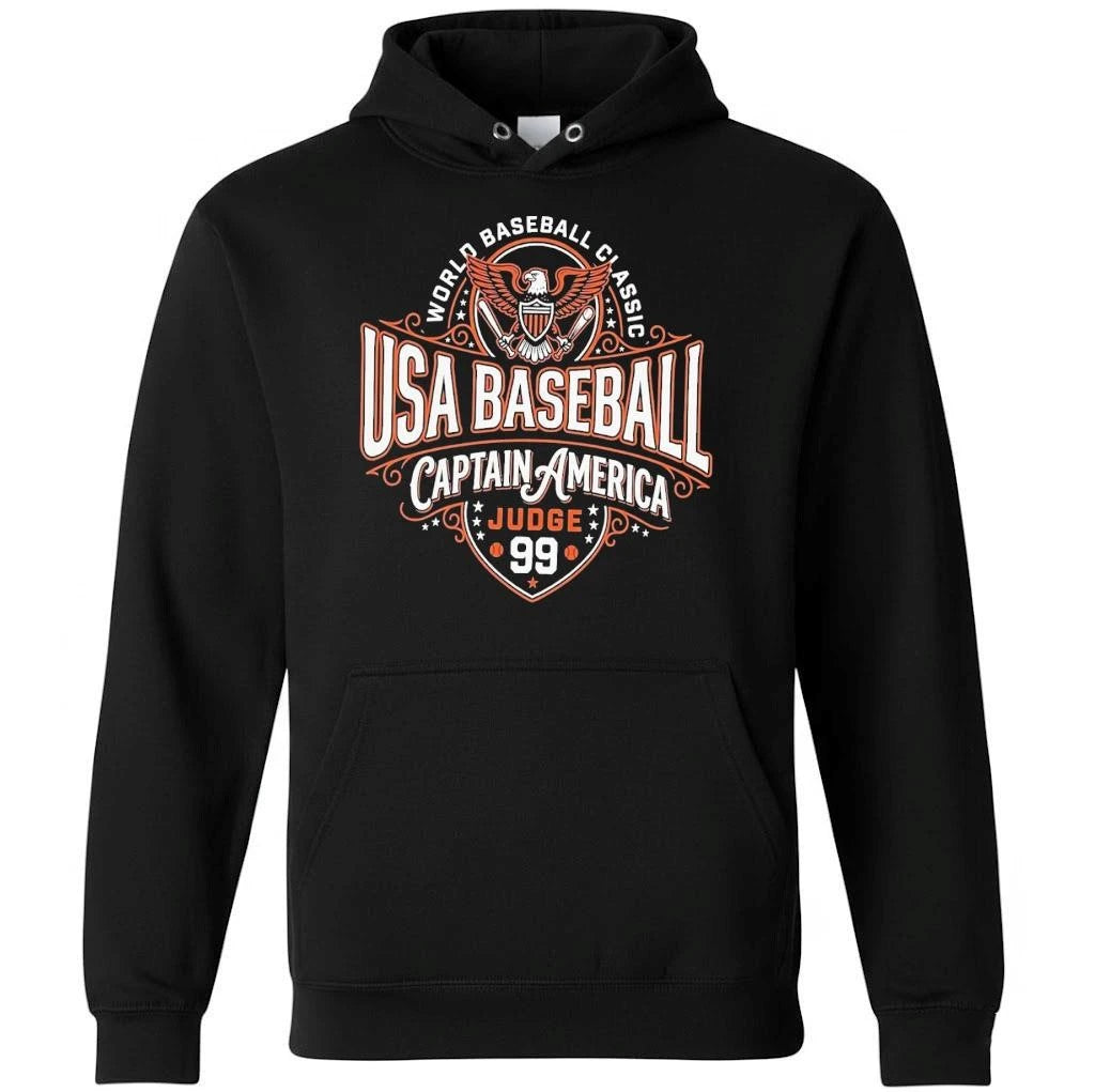 World Baseball Classic USA Baseball Captain America Judge Shirt