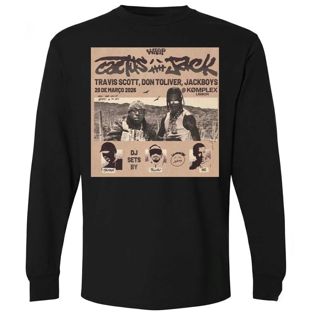 Wrap X Cactus Jack Show With Travis Scott Don Toliver And Jackboys On March 28 2026 Shirt