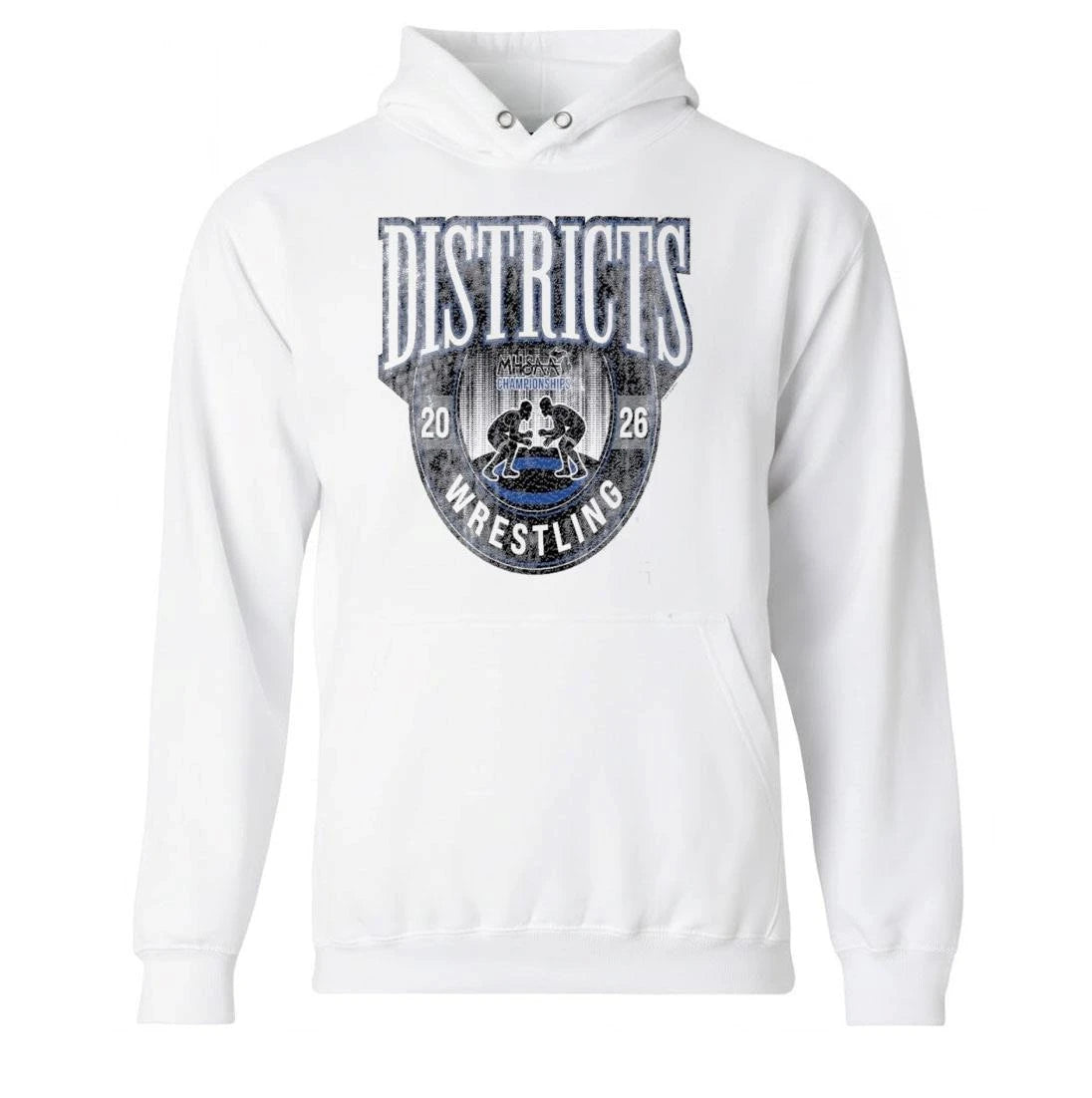 Wrestling Districts Championships 2026 Logo Shirt