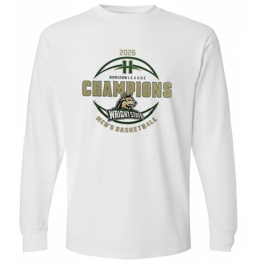 Wright State Raiders 2026 Barbasol Horizon League Champion Shirt